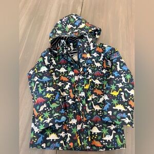 Jojo maman Colorful Dinosaur Print Raincoat